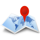 psd world map icon